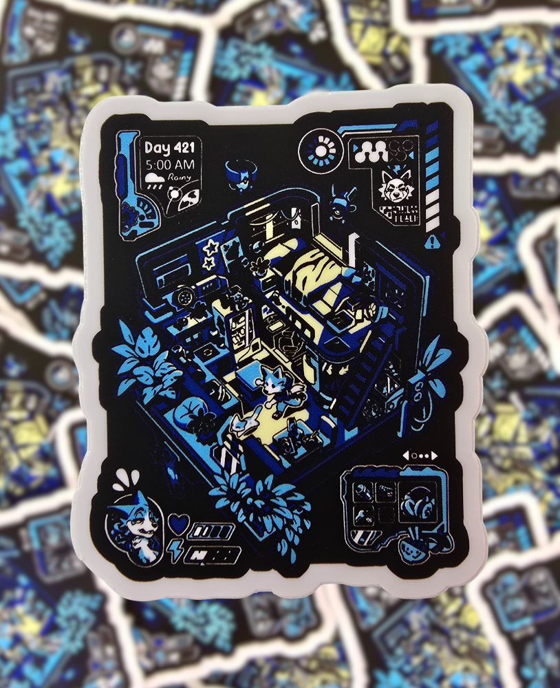 Rise n' Grind - Sticker